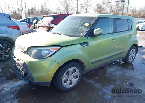 2014 Kia Soul z USA, uszkodzony, nr VIN KNDJN2A21E7725347